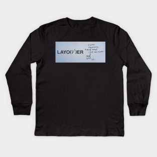 V: LAYOVER 2.0 Kids Long Sleeve T-Shirt